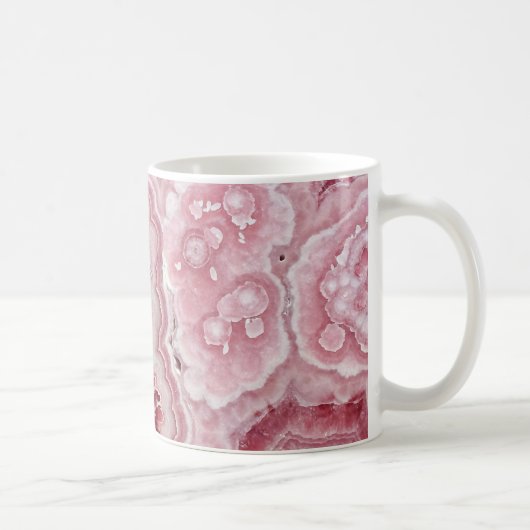 Mug Géode cristal rose (Droite)