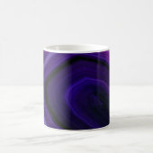Mug Géode Violet Tourbillonnant Tombé (Centre)
