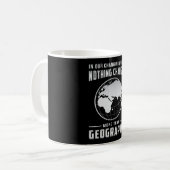 Mug Géographie Professeur Funny Carte Continents Mondi (Devant gauche)