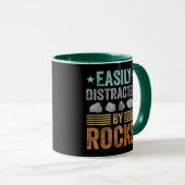 Mug Géologie Cadeau facile distrait par Rocks Rock Lov (Devant droit)