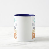 Mug Géologie cadeau, facilement distrait par Rocks Col (Centre)