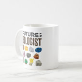 Mug Géologie future Géologie Rocks Gems (Devant gauche)