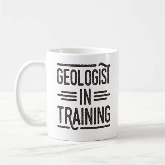 Mug Géologue en formation futur géologue (Gauche)