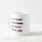 Mug géologue, génial (Devant gauche)
