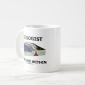Mug Géologue intégré (zone de sous-duction) (Devant gauche)