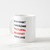 Mug géologue structurel, génial (Devant gauche)