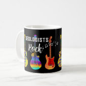 Mug Géologues diplômés Diplômés Rock (Devant gauche)