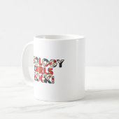 Mug Geology Girls Rock ! (Drapeau UK) (Devant gauche)