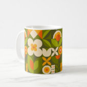 Mug Geometric Floral  (Devant gauche)