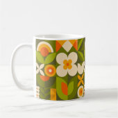 Mug Geometric Floral  (Gauche)