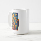 Mug Geometric Magi - Three Wise Men Christmas Star Art (Devant gauche)
