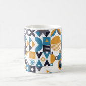 Mug Geometric minimalistic pattern. Abstract designpat (Centre)