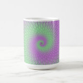 Mug Geometric Purple and Green (Centre)