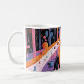 Mug Geometric Shapes and Vibrant Colors Wall Art Print (Gauche)