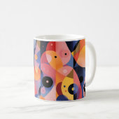 Mug Geometric Shapes and Vibrant Colors Wall Art Print (Devant droit)