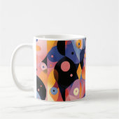 Mug Geometric Shapes and Vibrant Colors Wall Art Print (Gauche)