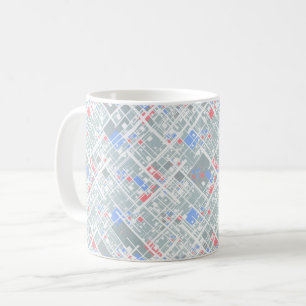 Mug Géométrie abstraite moderne.
