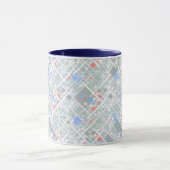 Mug Géométrie abstraite moderne. (Centre)