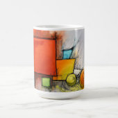 Mug Géométrie abstraite moderne (Centre)