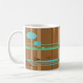 Mug Géométrie au chocolat à la menthe (Gauche)