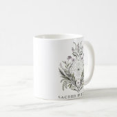 Mug Géométrie botanique sacrée (Devant droit)