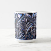 Mug Géométrie Chrome Bleu (Centre)