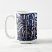 Mug Géométrie Chrome Bleu (Gauche)