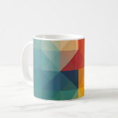 Mug Géométrie colorée (Devant gauche)