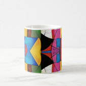 Mug Géométrie de kaléidoscope (Centre)