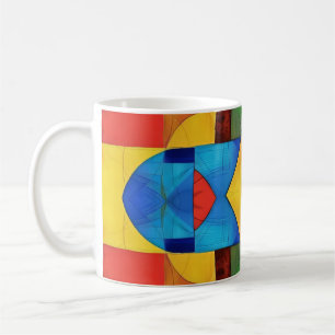 Mug Géométrie de kaléidoscope