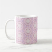 Mug Géométrie de soleil levant lavande (Gauche)