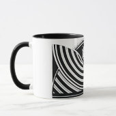 Mug Géométrie Deco Noir (Gauche)