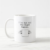 Mug Géométrie des Angles Droits Punition Amour des Mat (Gauche)