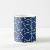 Mug Géométrie d'ivoire de lapis (Centre)
