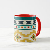 Mug Géométrie du sud-ouest III (Devant droit)
