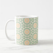 Mug Géométrie hexagonale en soleil éclatant (Gauche)