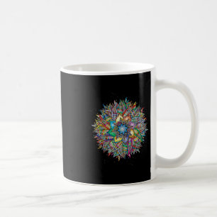 Mug Géométrie Mandala Nirvana Art Fractal Sacré Yoga M