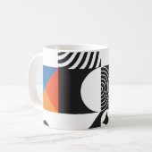 Mug Géométrie moderne de style scandinave (Devant gauche)