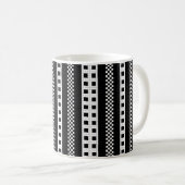 Mug Géométrie Plaid du métro RL90 (Devant droit)