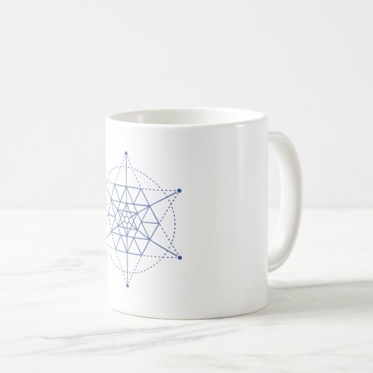 Mug Géométrie sacrée (Devant droit)