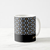 Mug Géométrie statique (Devant droit)