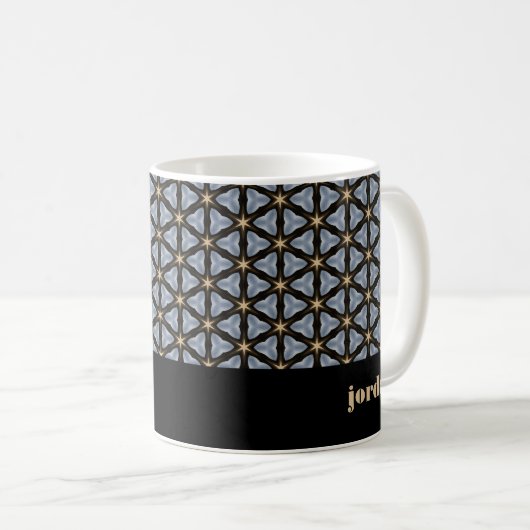 Mug Géométrie statique (Devant droit)