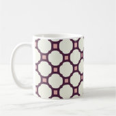 Mug Géométrique 009 neutre et rose (Gauche)