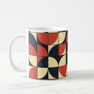 Mug géométrique Abstraite : art informatique.