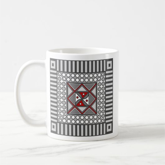 Mug géométrique alternatif (Gauche)