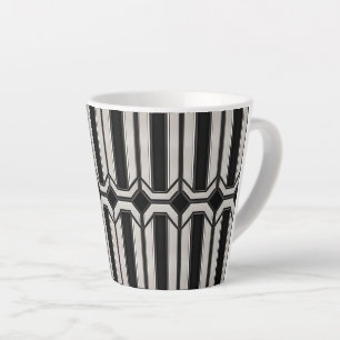Mug géométrique Art déco 12 oz