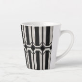 Mug géométrique Art déco 12 oz (Droite)