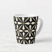 Mug géométrique Art déco 12oz (Angle droit)