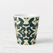Mug géométrique Art déco 12oz (Devant)