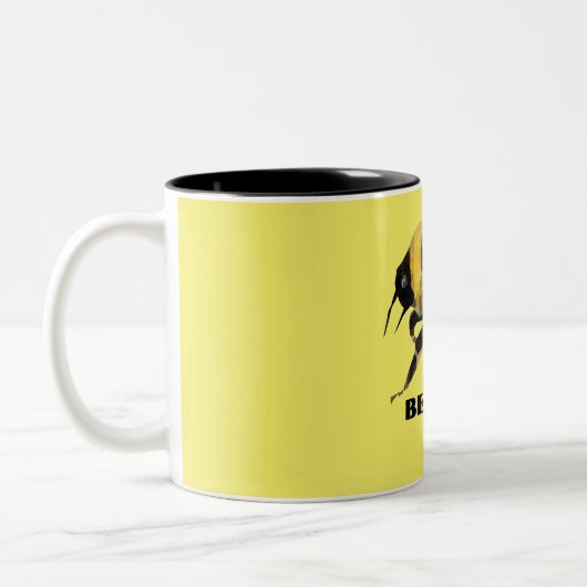 Mug géométrique Bumblebebe Art (Gauche)
